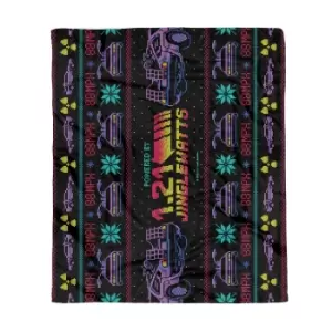 Back To The Future Jingle Watts Fleece Blanket - M