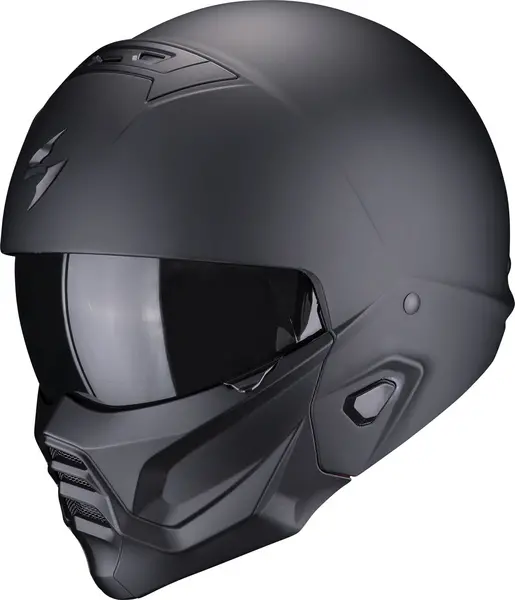 Scorpion Exo-Combat II Solid Matt Black Jet Helmet 2XL