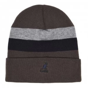 Kangol Stripe Beanie - Khaki