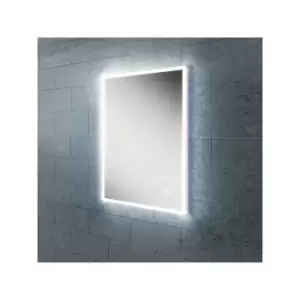 Vega 50 Portrait Demistable LED Bathroom Mirror with Charging Socket 700mm H x 500mm W - HIB