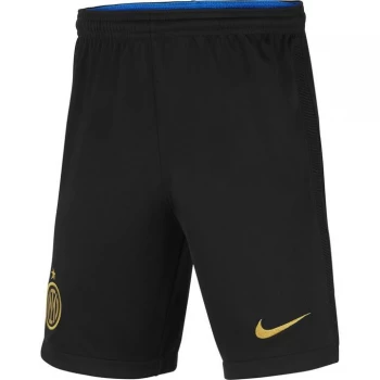 Nike Inter Milan Home Shorts 2021 2022 Junior - Black