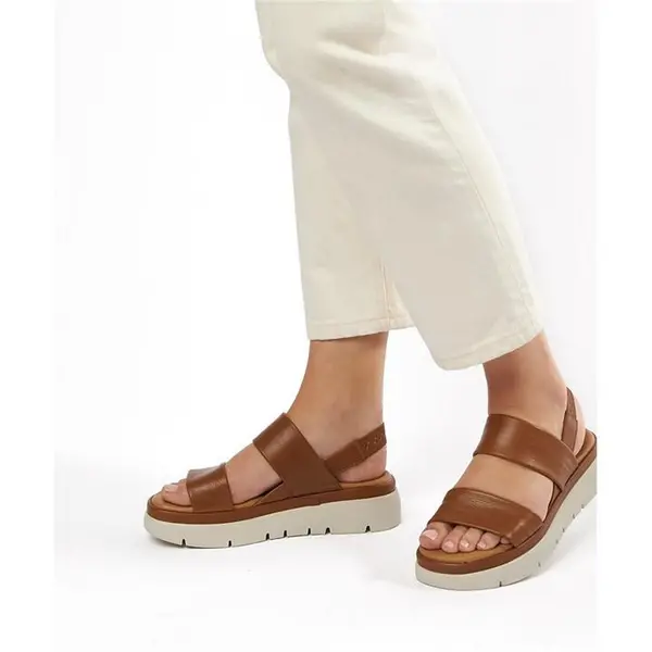 Dune London Location Sandals - Brown 8