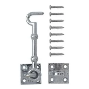 BQ Chrome Effect Zamac Cabin Hook