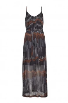 Great Plains Sand Dunes Maxi Dress Blue