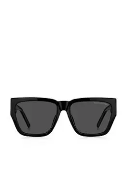 Marc Jacobs Large Logo Sunglasses - Black