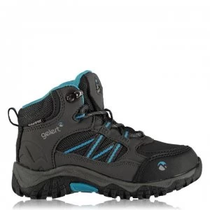 Gelert Horizon Mid Waterproof Infants Walking Boots - Charcoal/Blue