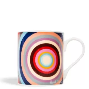 Paul Smith Swirl Circle Bone China Mug Multi