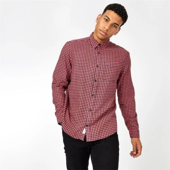 Jack Wills Newick Gingham Check Shirt - Red