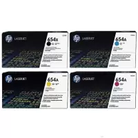 HP 654X Black And 654A Tri Colour Laser Toner Ink Cartridge