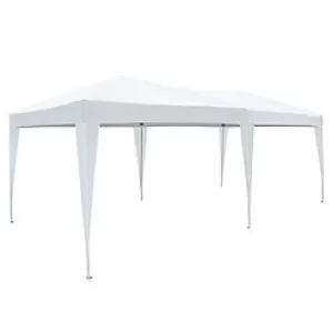 OutSunny Gazebo White 2550 x 2970 x 5910 mm