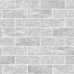 Contour Grey Tile Wallpaper Paper