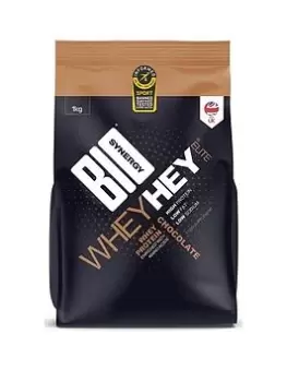 Bio Synergy Whey Hey Elite Protein Powder - Chocolate 1Kg (1000 Grams)