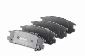 RIDEX Brake pad set 402B0251 Brake pads,Brake pad set, disc brake SUBARU,IMPREZA Stufenheck (GC),Legacy III Kombi (BH),IMPREZA Station Wagon (GF)