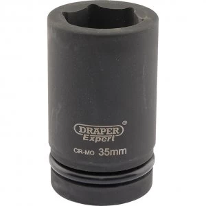 Draper Expert 1" Drive Deep Hexagon Impact Socket Metric 1" 35mm