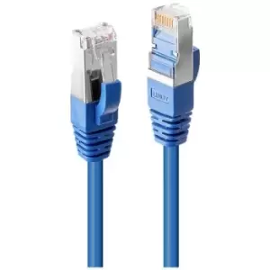 LINDY 45640 RJ45 Network cable, patch cable 0.30 m Blue