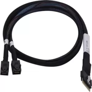 Microchip Technology 2304900-R Serial Attached SCSI (SAS) cable 0.8 m Black