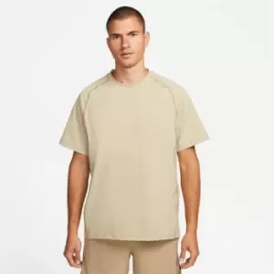 Nike Dri-FIT ADV A.P.S. Mens Short-Sleeve Fitness Top - Beige