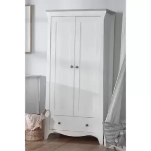 Cuddle Co Clara Ash Double Wardrobe