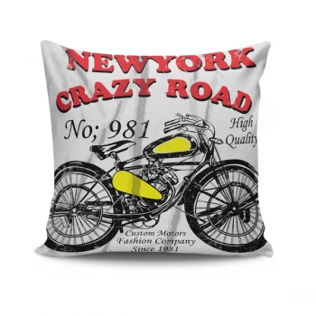 NKRLNT-078 - No Filling Multicolor Cushion Cover