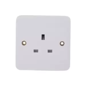 Schneider Lisse 13a 1 Gang Unswitched Socket - GGBL3050