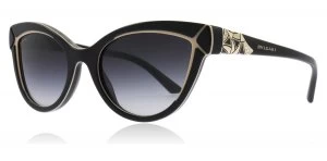 Bvlgari BV8156B Sunglasses Black / Beige 53528G 54mm