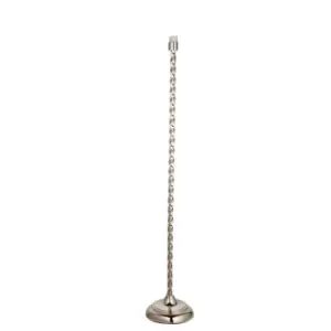 Suki Base Only Floor Lamp, Bright Nickel Plate