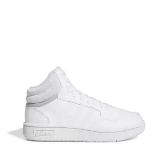 adidas 3.0 Mid Court Trainers Junior - White