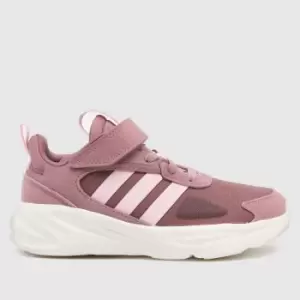 Adidas Purple Ozelle Girls Junior Trainers