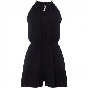 Biba Flute leg playsuit - Black