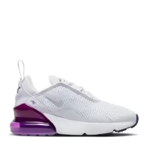 Nike Air Max 270 Child Girls Trainers - Grey