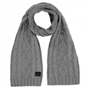 Firetrap Vinyl Scarf Mens - Grey Marl