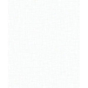 Superfresco Easy Hessian White Decorative Wallpaper - 10m