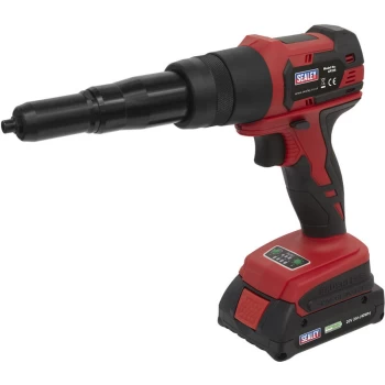 Sealey - CP314 Cordless Riveter 20V 2Ah Lithium-ion