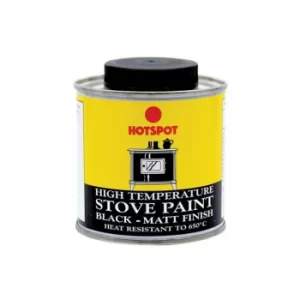 Hotspot Stove Paint Matt Black 200ml