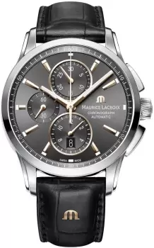 Maurice Lacroix Watch Pontos Chronograph Mens - Grey