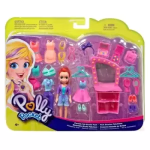 Polly Pocket Fiercely Fab Studio Playset