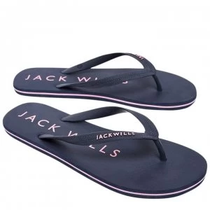 Jack Wills Newlands Flip Flop - Navy