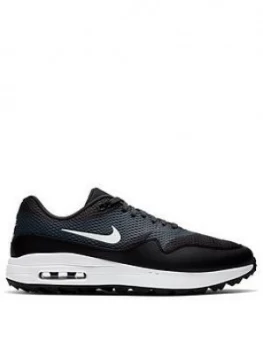 Nike Air Max 1 Golf - Black/White, Size 7, Men