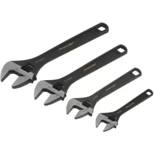 AK9567 Adjustable Wrench Set 4pc - Sealey