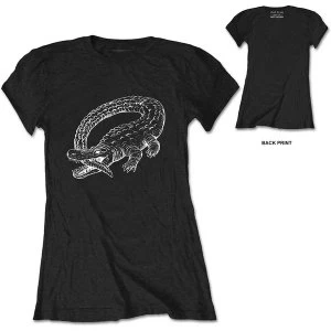 Catfish & The Bottlemen - Alligator Womens X-Large T-Shirt - Black