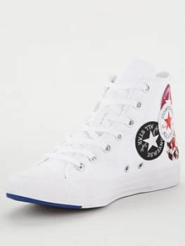 Converse Chuck Taylor All Star Multi Logo - White