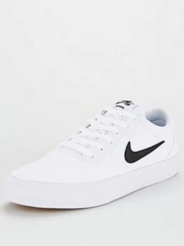 Nike Sb Charge Canvas - White