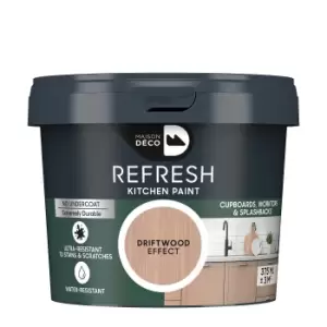 Maison Deco Refresh Kitchen Cupboards, Worktops & Splashbacks Paint Driftwood Effect - 375ml