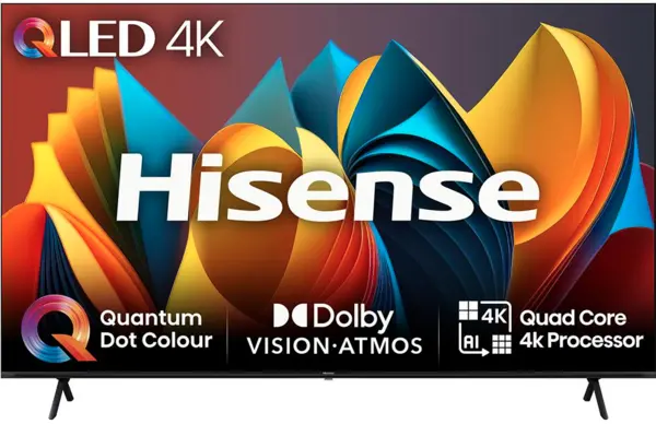 Hisense 85" 85E7NQTUK Smart 4K Ultra HD QLED TV