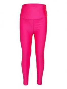 Nike Younger Girls High Waisted Leggings - Pink, Size 5-6 Years