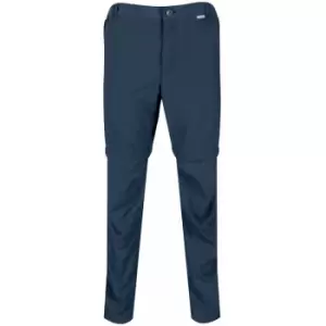 Regatta - Mens Leesville II Zip Off Trousers (32S) (Moonlight Denim)