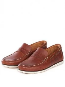 Barbour Keel Boat Shoe - Cognac