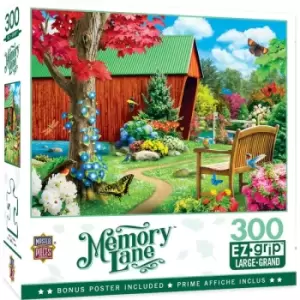 Masterpieces Puzzle Memory Lane Bridge of Hope Ez Grip Puzzle 300 piece jigsaw puzzle