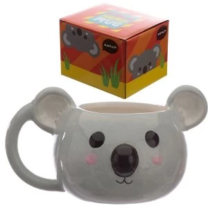 Cutiemals Ceramic Koala Head Shaped Mug