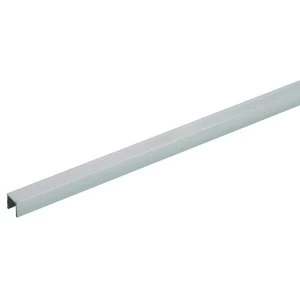 Wickes 15.5mm Multi Purpose U Section - Aluminium 1m